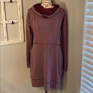 Zeroxposur Cowl Neck Active Dress